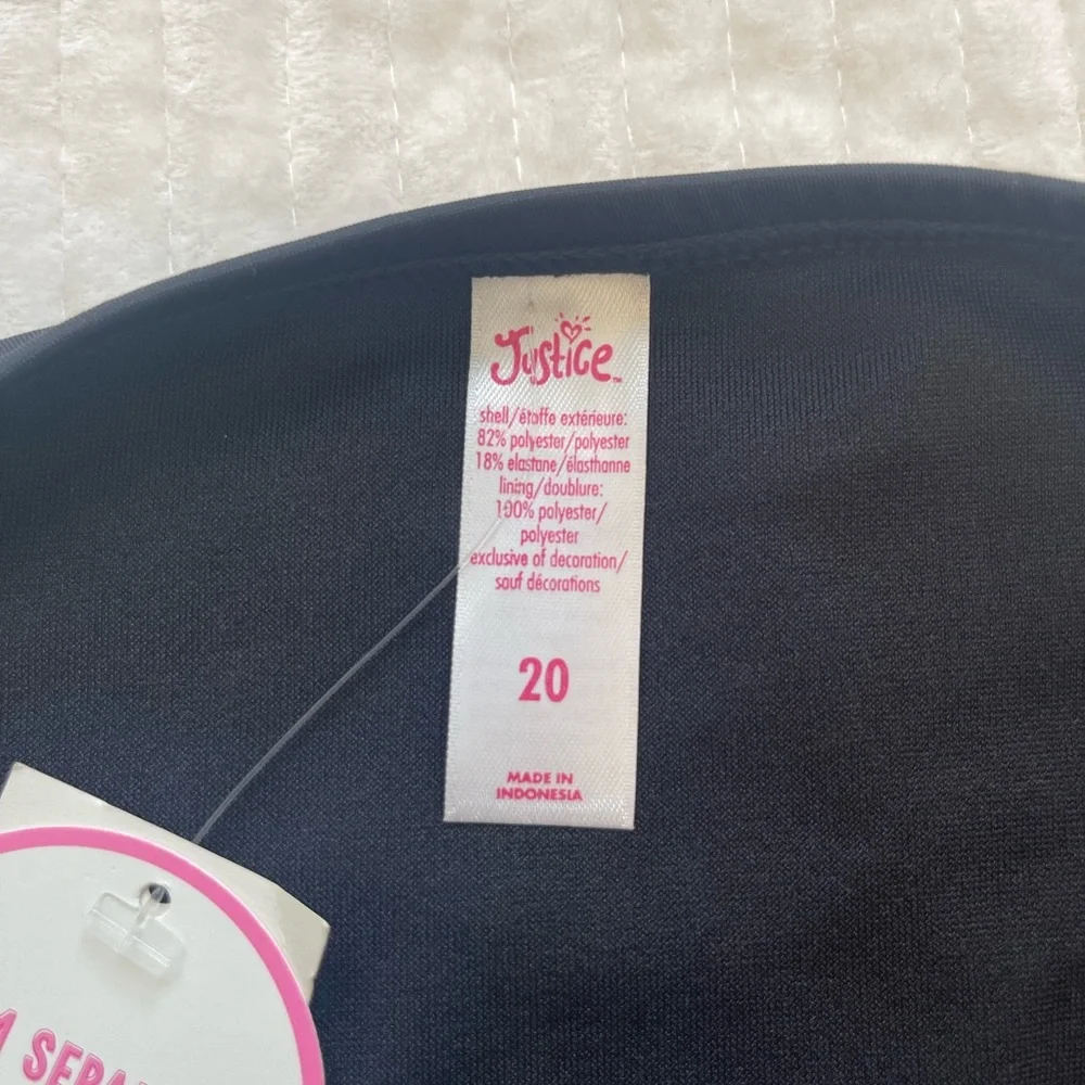 Justice High Waisted Bikini Bottoms | Size 20
